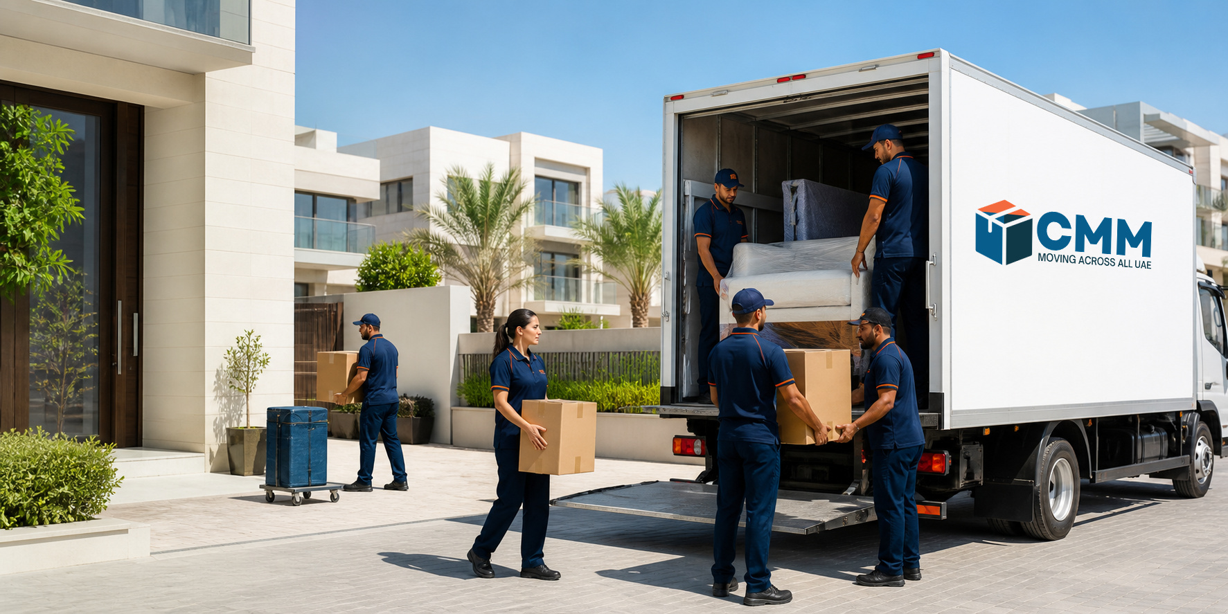 Branded Call Me Movers service for Al Barsha