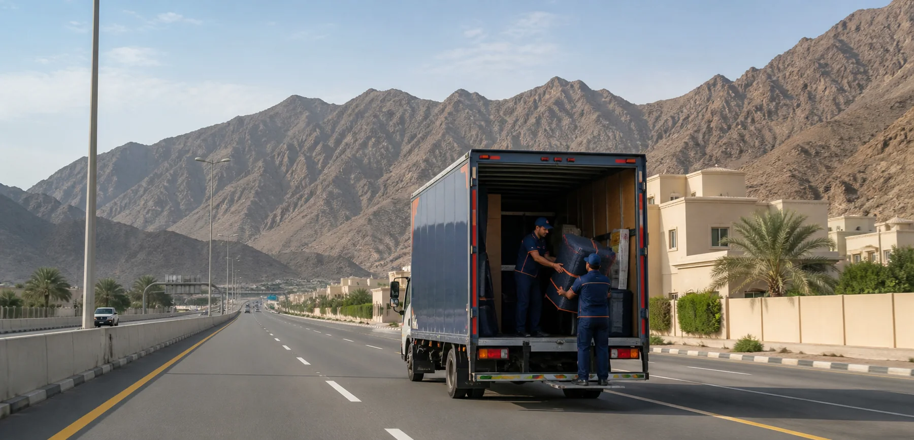 Fujairah route planning coordinates mountain-road travel with both property windows.
